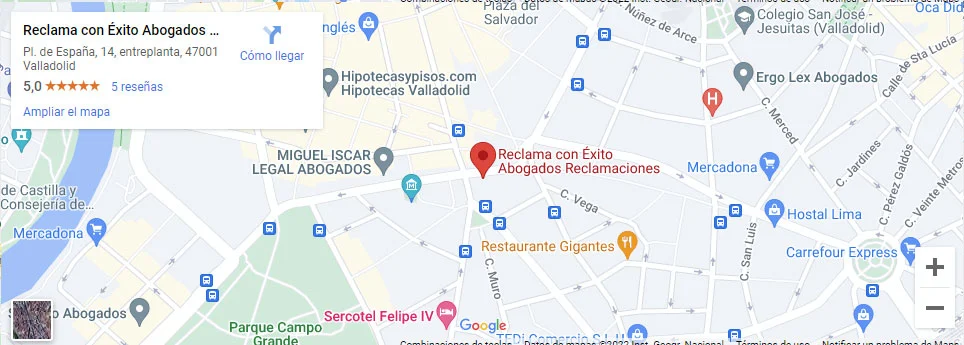 Abogados reclamaciones en Valladolid